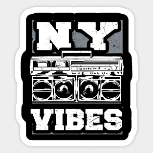 NY Vibes New York City Street Style Sticker
